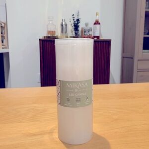 Mikasa Flameless Pillar LED 3x8 candle